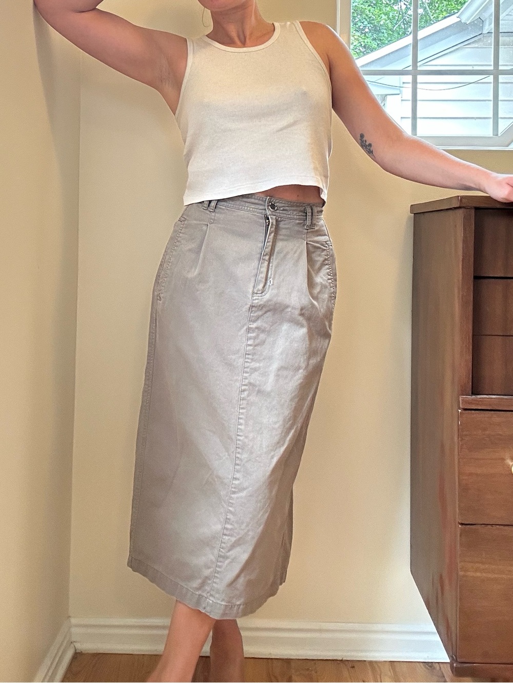 Liz Wear Midi Skirt